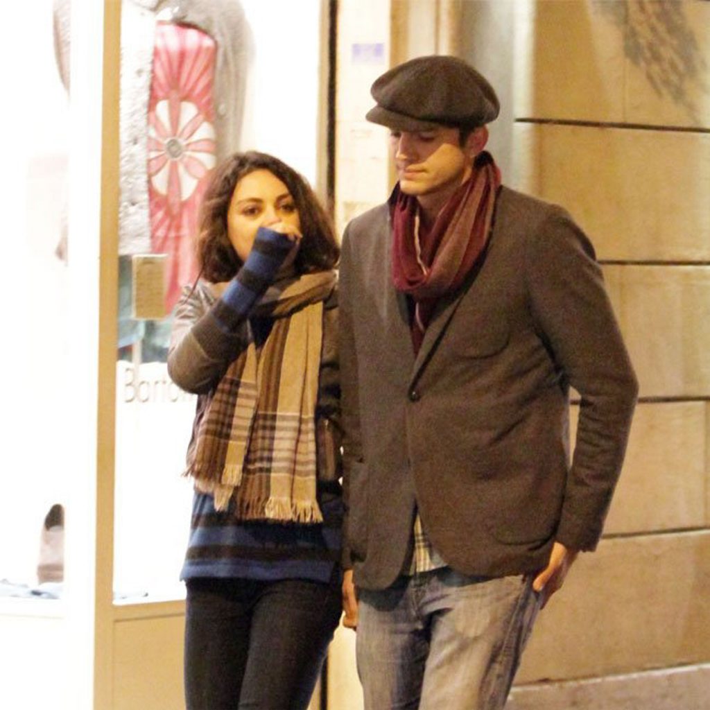 Ashton Kutcher asked Mila Kunis' father if it was okay to marry his daughter. Ashton Kutcher asked Mila Kunis' father if it was okay to marry his daughter.